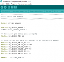 Programación Escornabot configuration.h